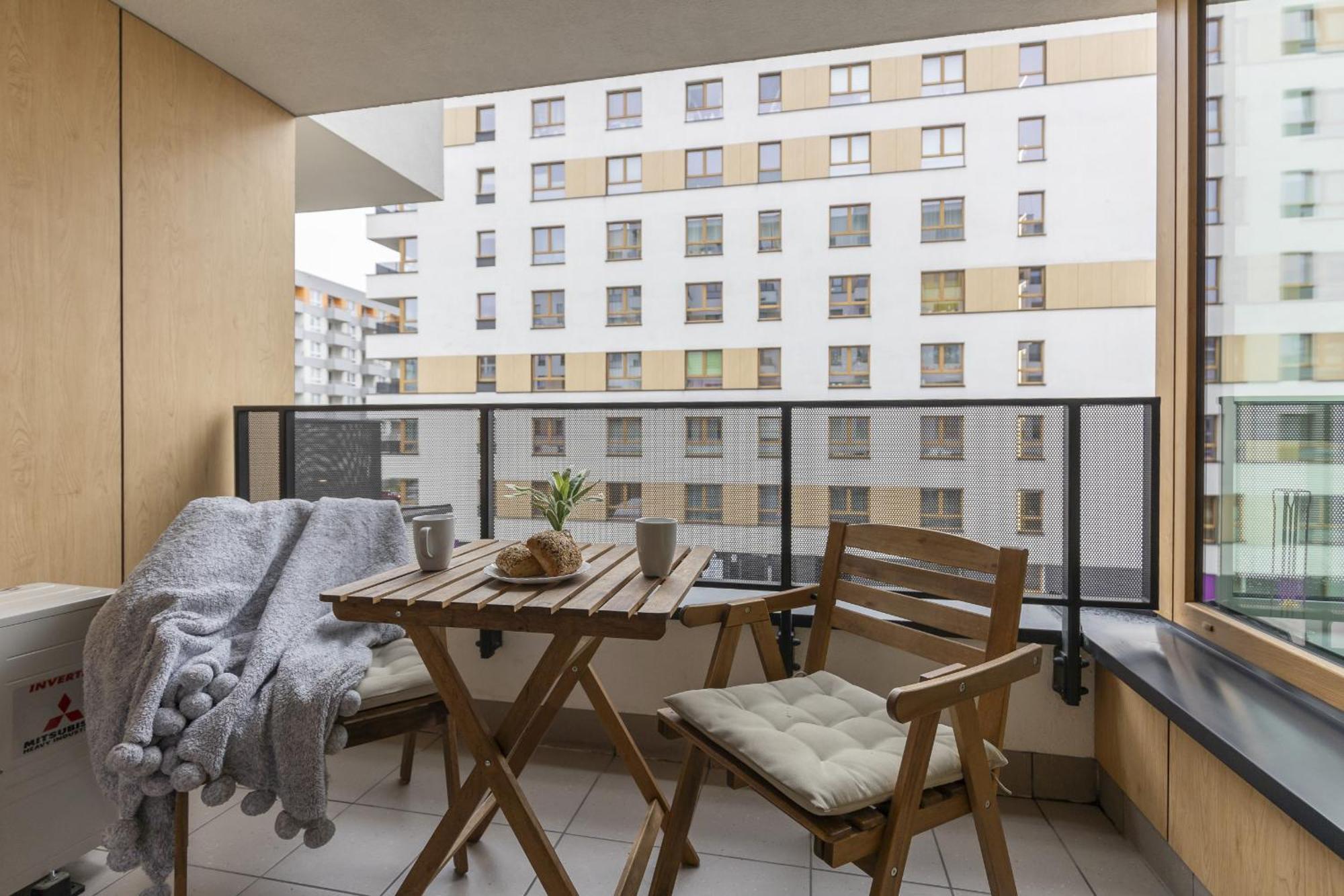 Business Apartment Mokotow By Noclegi Renters Varsó Kültér fotó