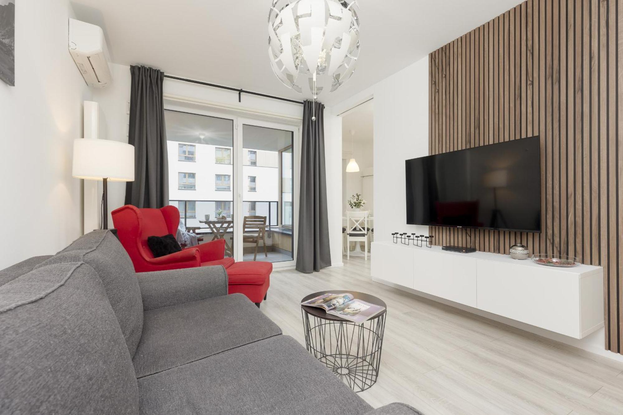Business Apartment Mokotow By Noclegi Renters Varsó Kültér fotó