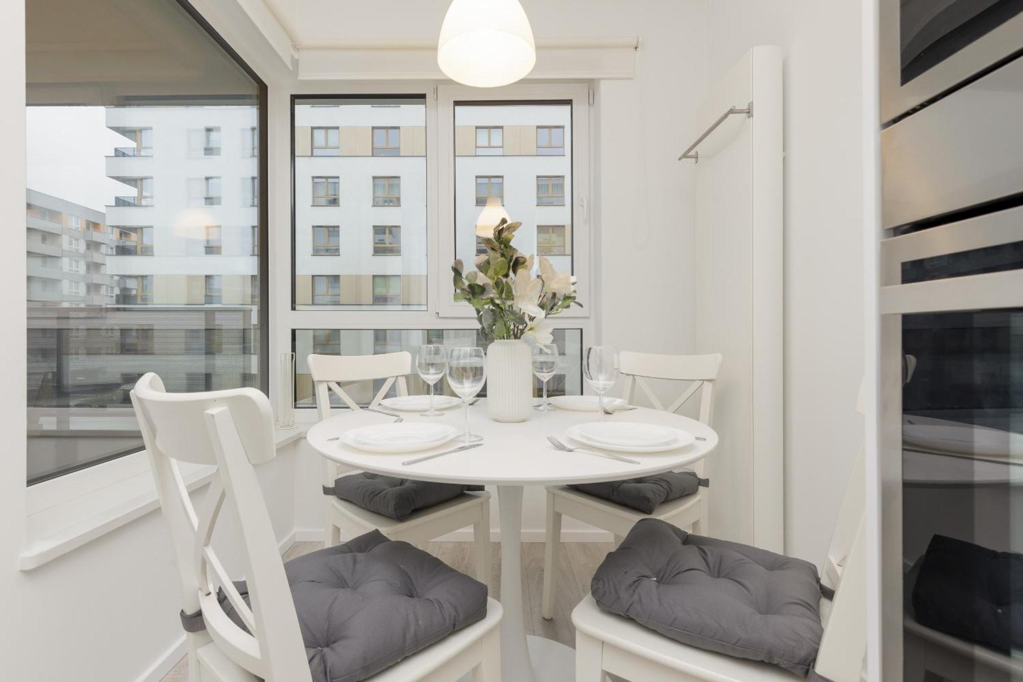 Business Apartment Mokotow By Noclegi Renters Varsó Kültér fotó