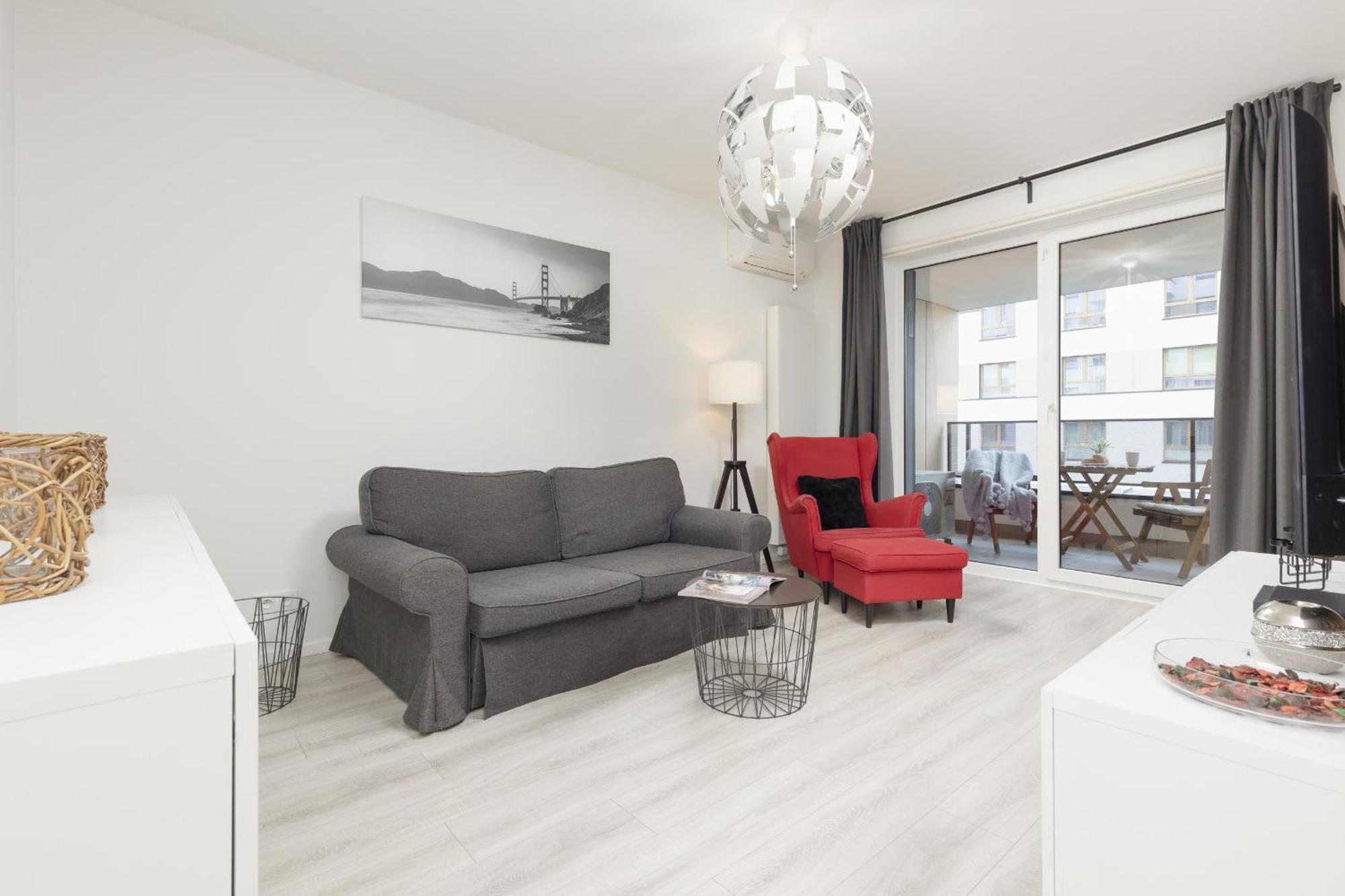 Business Apartment Mokotow By Noclegi Renters Varsó Kültér fotó